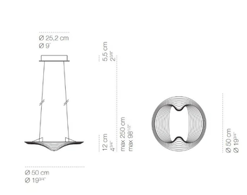 SESTESSA CABRIO LED - Pendant lamp by Cini&Nils - view 3