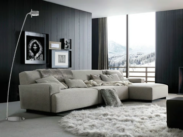NEWCOMPONI200 MEZZACURVA - LED adjustable floor lamp by Cini&Nils - view 3