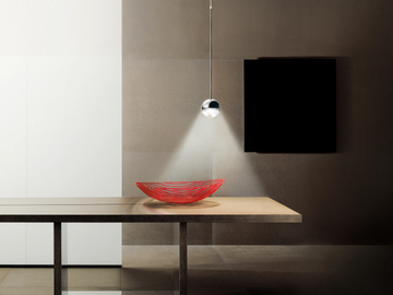 CONVIVIO SOPRATAVOLO DUE - Halogen pendant lamp by Cini&Nils - view 3