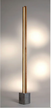 LUBOIS LT - LED wooden floor lamp by Cinier - view 3