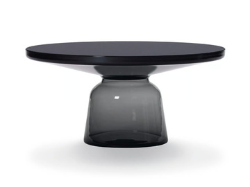 BELL COFFEE TABLE STEEL - Round steel and glass coffee table by ClassiCon - view 3