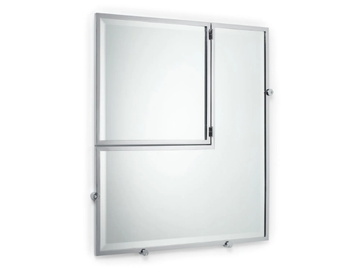 CASTELLAR - Rectangular wall-mounted chrome plated steel mirror by ClassiCon - view 2