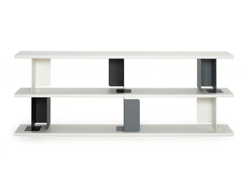 PARIS - Open steel and wood bookcase by ClassiCon - view 3