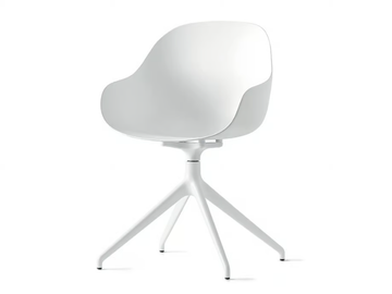 ACADEMY - Trestle-based polypropylene chair with armrests by Connubia - view 2