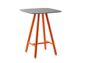YO! - Contemporary style aluminium high table by Connubia - view 2