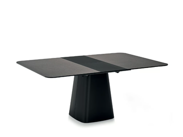 HEY GIO! - Extending coated sheet metal table with glass ceramic top by Connubia - view 3