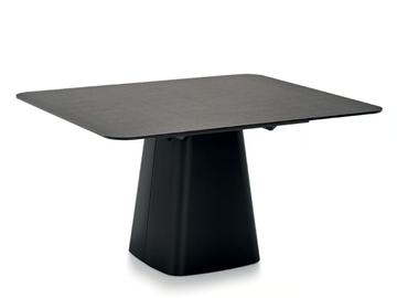 HEY GIO! - Extending coated sheet metal table with glass ceramic top by Connubia - view 2