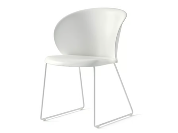 TUKA - Sled base polypropylene chair by Connubia - view 2