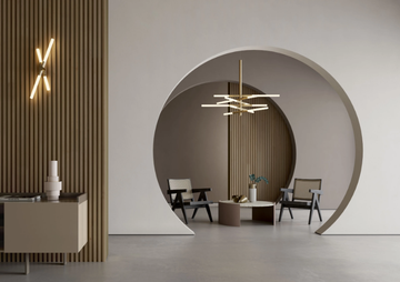BIANCA AP - Satin brass wall light by Contardi - view 3