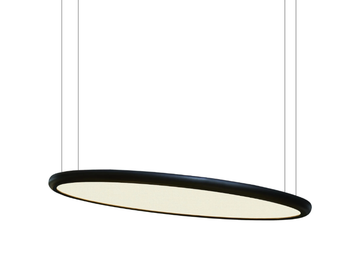 BOGOTÀ - LED dimmable fabric pendant lamp by Contardi - view 3