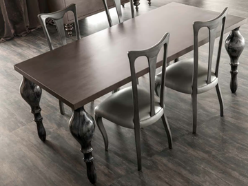 ZOE - Rectangular oak table by CorteZari - view 2