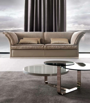 TIAGO - 3 seater tufted fabric sofa by CorteZari - view 3