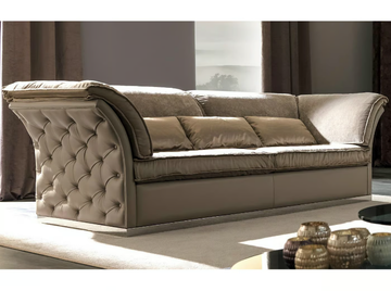 TIAGO - 3 seater tufted fabric sofa by CorteZari - view 2