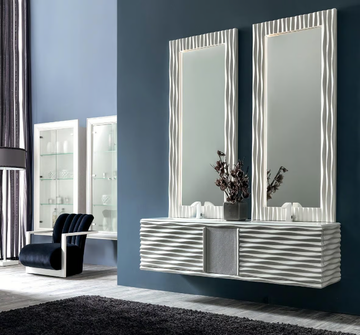 EBON - Double wall-mounted vanity unit by CorteZari - view 3