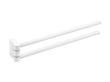 BLACK&WHITE - Swivel brass towel rack by Cosmic - view 3