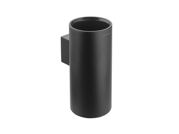 BLACK&WHITE - Wall-mounted brass toothbrush holder by Cosmic - view 2