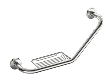 ARCHITECT 2900126 - Brass bathtub grab bar with soap holder by Cosmic - view 2