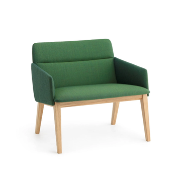 AURA LP 4W - Upholstered easy chair with armrests by Crassevig - view 3