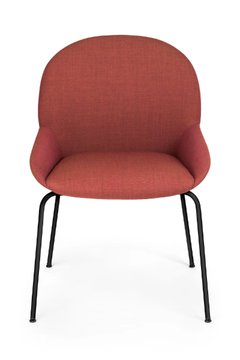 ELBA R 4L - Upholstered fabric chair by Crassevig - view 3