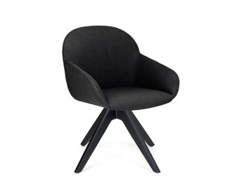 ELBA P WP - Swivel trestle-based chair by Crassevig - view 2