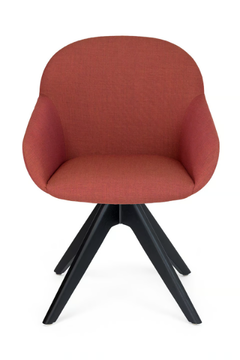 ELBA P WP - Swivel trestle-based chair by Crassevig - view 3