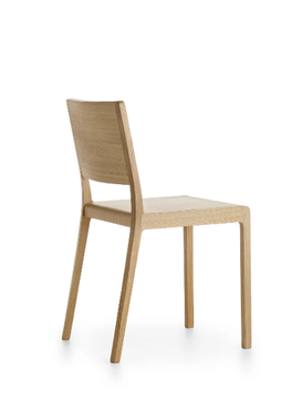 ESSE R - Beech restaurant chair by Crassevig - view 3