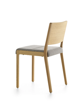 ESSE RS - Stackable solid wood chair by Crassevig - view 3