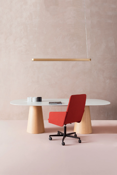 INOKO 240 - Oval wooden table by Crassevig - view 3