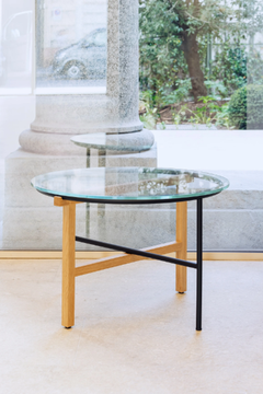 MIMICO - Round wooden coffee table for living room by Crassevig - view 3