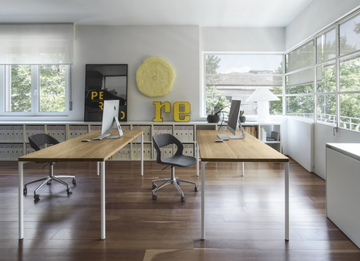 PLUG T - Stackable rectangular table by Crassevig - view 3