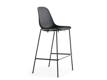 POLA LIGHT 65 73 82 /4L - Stackable polypropylene stool by Crassevig - view 3