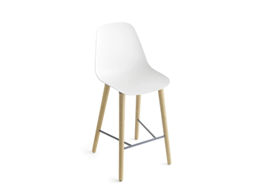 POLA LIGHT 65 73 82 /4W - High polypropylene stool by Crassevig - view 2