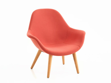 POLA LOUNGE LP/4W - Fabric armchair by Crassevig - view 2