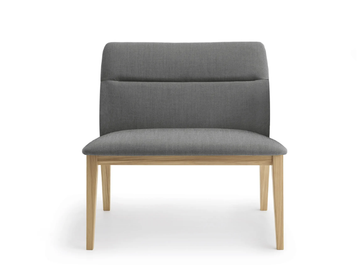 AURA LR 4W - Upholstered fabric easy chair by Crassevig - view 2