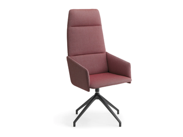AURA PE PB - Trestle-based high-back executive chair by Crassevig - view 2