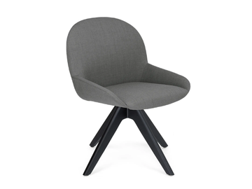 ELBA R WP - Swivel upholstered fabric chair by Crassevig - view 2