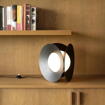 ARMEN - LED glass and aluminium table lamp by DCWéditions - view 3
