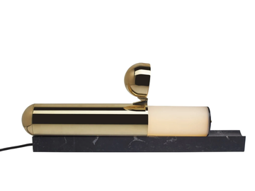 ISP - LED brass table lamp by DCWéditions - view 2