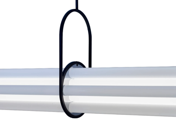 NL12 - Borosilicate glass pendant lamp by DCWéditions - view 3