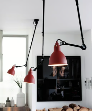 N°302 - Adjustable ceiling lamp with swing arm by DCWéditions - view 3