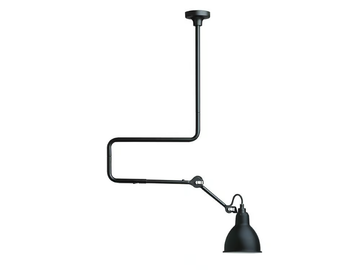 N° 312 - Adjustable steel ceiling lamp with swing arm by DCWéditions - view 2