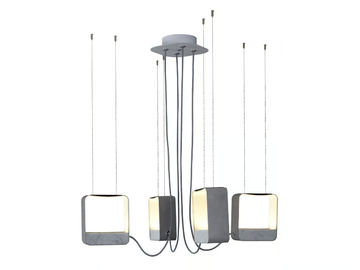 EAU DE LUMIÈRE 4 PETIT - LED pendant lamp by DESIGNHEURE - view 2
