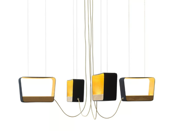 EAU DE LUMIÈRE 4 MOYEN - LED pendant lamp by DESIGNHEURE - view 3