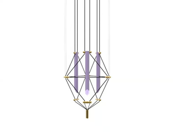 MOZAIK 3 - LED pendant lamp by DESIGNHEURE - view 3