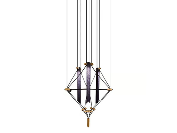 MOZAIK 3 - LED pendant lamp by DESIGNHEURE - view 2