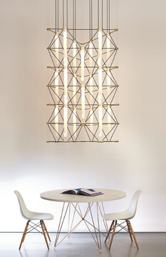 MOZAIK 2x3 - LED chandelier by DESIGNHEURE - view 3