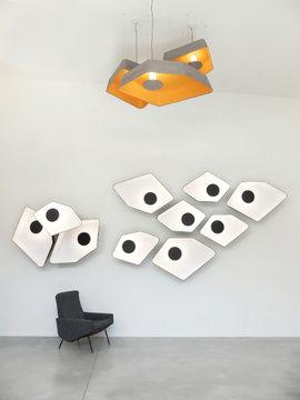 NÉNUPHAR PETIT - Steel wall lamp / ceiling lamp by DESIGNHEURE - view 3
