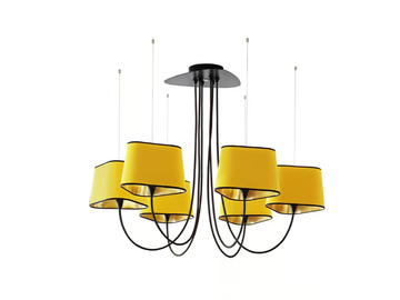 NUAGE 6 PETIT - Fabric chandelier by DESIGNHEURE - view 2