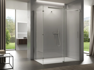 OOPS PSPO+PSFI - Rectangular crystal shower cabin by DISENIA - view 2
