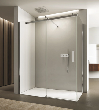 OOPS PSPO+PSFI - Rectangular crystal shower cabin by DISENIA - view 3